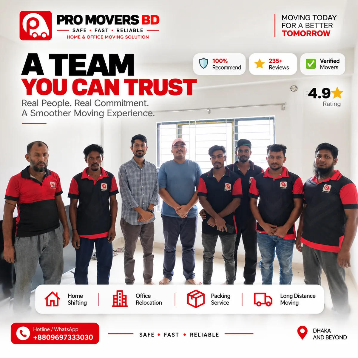 A team you can trust