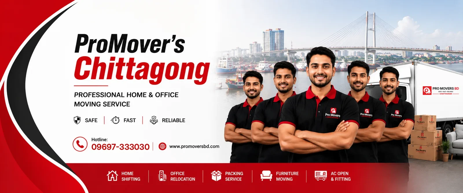 Pro Movers BD Chattogram operations team